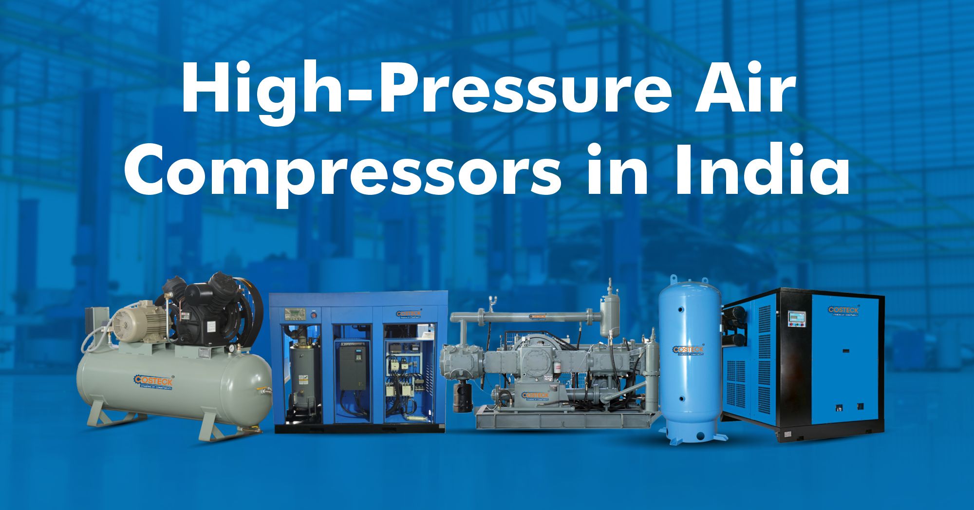High Pressure Air Compressors in India